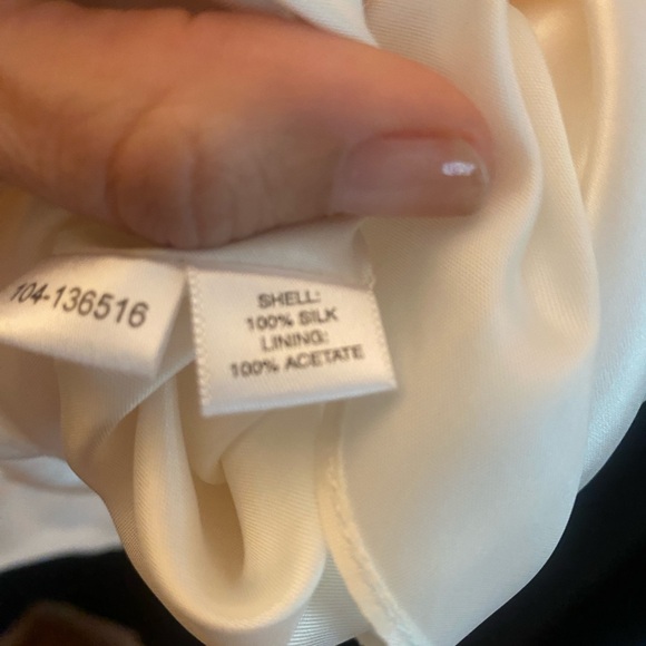 Ann Taylor Silk Strapless Dress NWOT - Picture 4 of 5